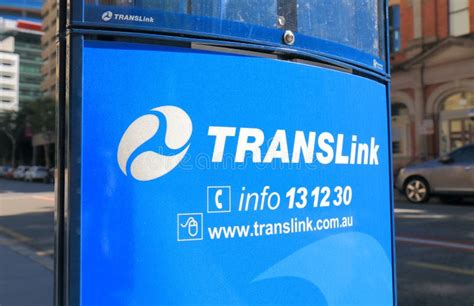 Translink Bus Public Transport Brisbane Australia Editorial Image