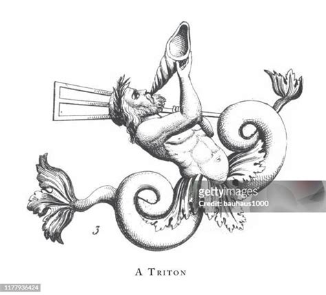 22 Triton Greek God High Res Illustrations - Getty Images