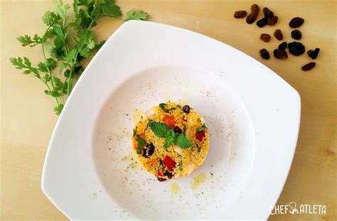 Tabulé o Tabbouleh Receta ensalada con cuscús Chefatleta Receta