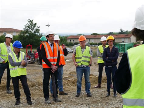 Retour Sur Visite Du Chantier Bdo Du Pôle Socio Culturel à