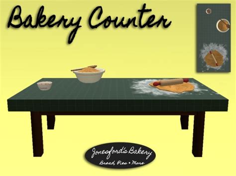 Second Life Marketplace Bakery Counter