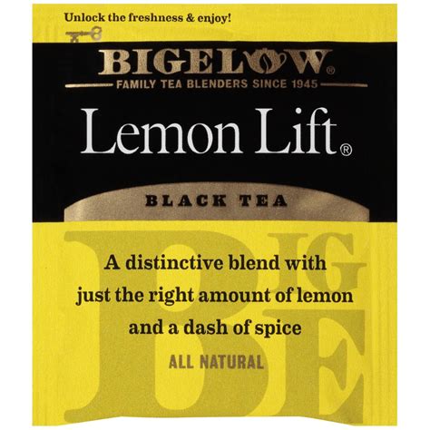 BIGELOW LEMON LIFT TEA Canteen Canada