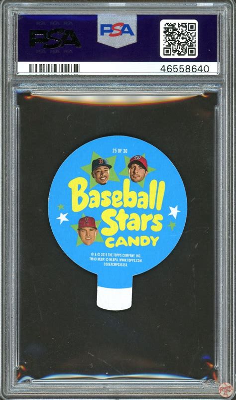 2019 Topps Heritage 1970 Stars Candy Lids Ronald Acuna Jr 500 Psa 10