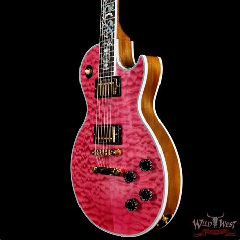 Gibson Custom Shop M2M Hand Selected 5A Quilt Maple Top Les Paul Custom