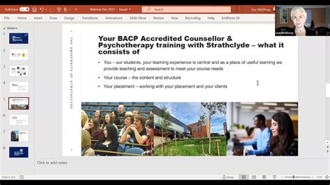 Msc Counselling And Psychotherapy Webinar Youtube