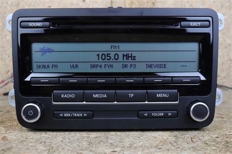 Radio RCD310 MP3 VW Jetta Passat Golf Touran KOD 12754358273