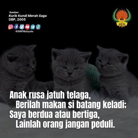 Dewan Bahasa Dan Pustaka On Twitter Pantun Pantun