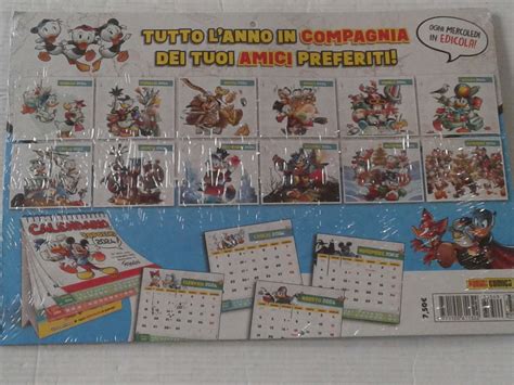 WALT DISNEY TOPOLINO Libretto N 3549 Gadget Calendario 2024 Di