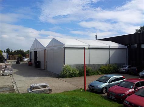 Thermo Roof Warehouse Buildings Joined With Gutter