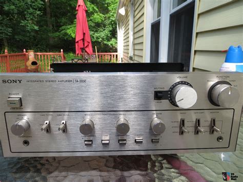 Sony Ta Integrated Amplifier Nm Condition For Sale Us Audio Mart