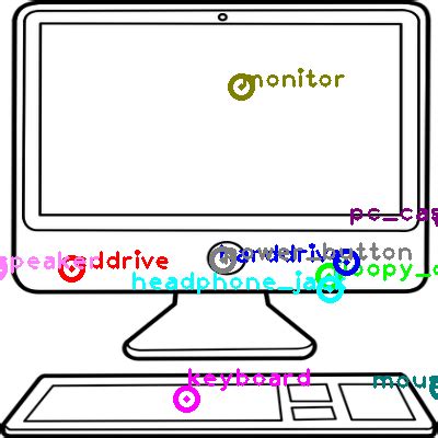 desktop-computer - One Shot Part Labeling