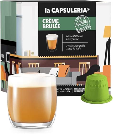 Creme Brulee Capsules Compatible Avec Nespresso La Capsuleria