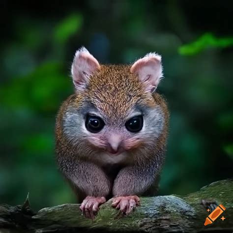 A Cute Hybrid Little Forest Creature Inspired By Both Squirrels And Owls