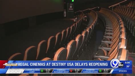 Destiny Usa Regal Cinemas Pushes Back Reopening Youtube