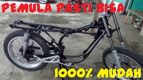 Diy Cara Membuat Miniatur Rangka Rx King How To Make Yamaha Youtube