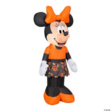 National Tree Company 42 In Inflatable Halloween Party Minnie Mouse