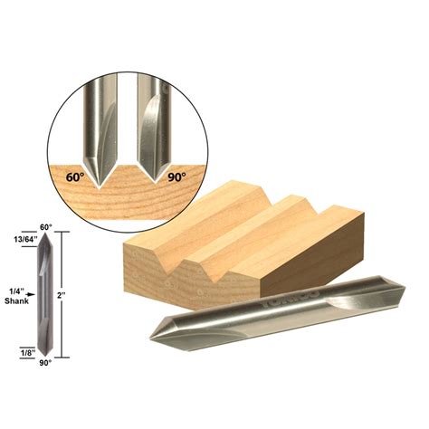 Groove V Groove Degree V Groove Solid Carbide Router Bit