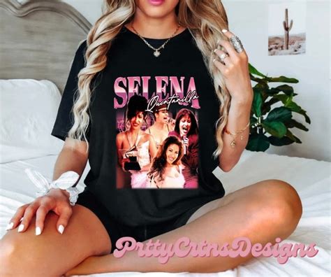 Selena Quintanilla Selena Tee Shirt Selena Merch Como La Flor