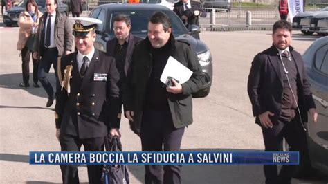 Breaking News Delle 21 30 La Camera Boccia La Sfiducia A Salvini