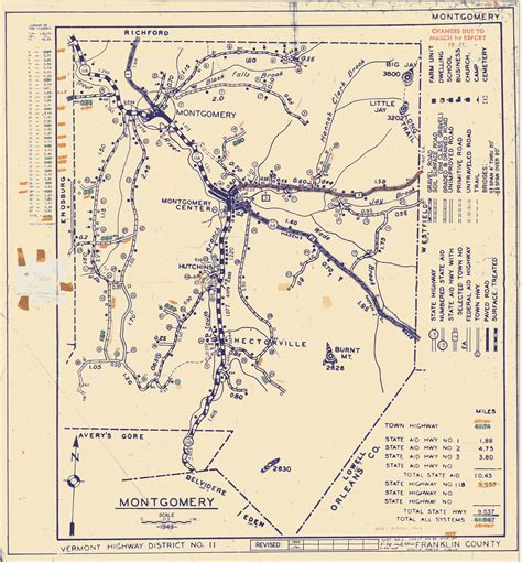 Vtransmaps Vermont Gov Maps Townmapseries Franklin Co Montgomery