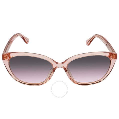 Kate Spade Grey Pink Gradient Cat Eye Ladies Sunglasses Philippa G S