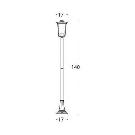 Lampe Ext Rieure En Fonte D Aluminium Avec Diffuseurs En Verre