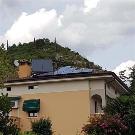 Impianto Fotovoltaico Kwp Paitone Bs Tecnologia Vetro Vetro