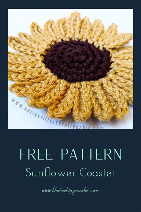 If You Love Sunflowers As Much As I Do This Quick And Easy Sunflower Free Crochet Pattern Is