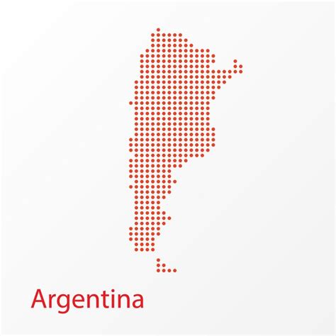 Premium Vector Vector Illustration Of A Geographical Map Of Argentina