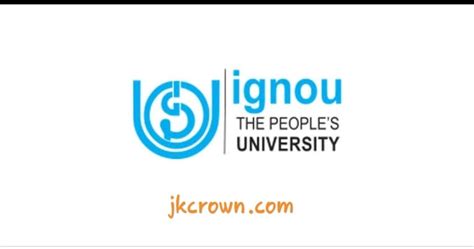 IGNOU - Extension Of The Last Date Jan 2021 Admission | Jkcrown