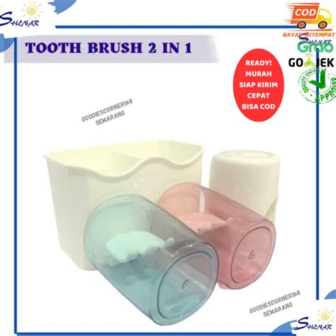 Jual Bisa Cod Toothbrush Shenar In Rak Sikat Gigi Odol Dispenser