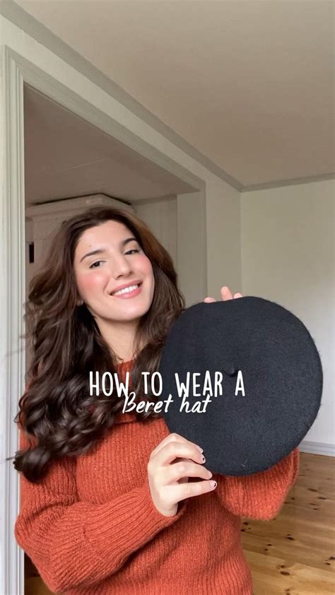 How to wear a beret hat 👒 #beret #hat #autumn #outfit #hair #hairstyle