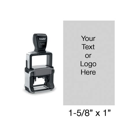 Trodat Professional Vertical Self Inking Stamp Rubber Stamp Champ