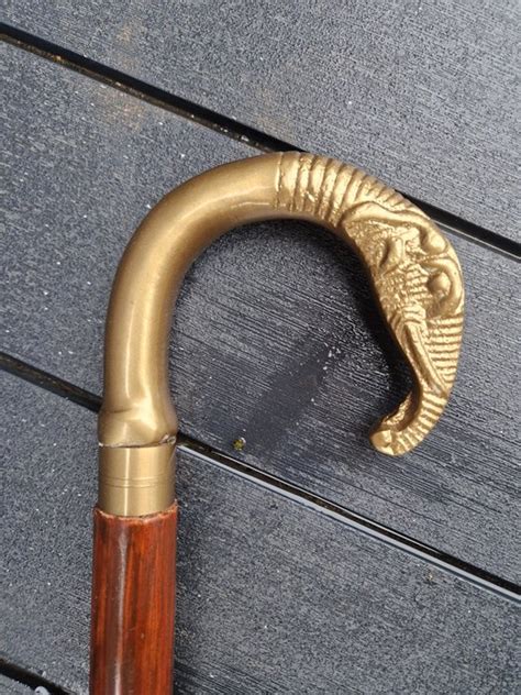 Walking Stick Brass Wood Catawiki