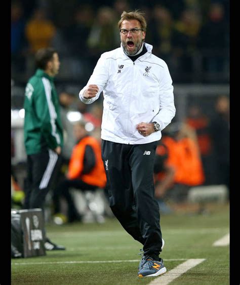 Jurgen Klopp | Liverpool boss Jurgen Klopp celebrates opening goal ...