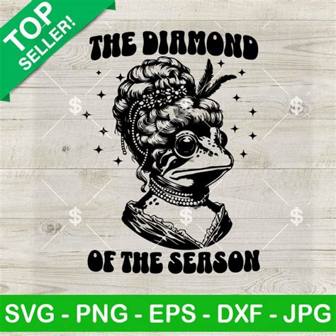 Bridgerton The Diamond Of The Season Svg Funny Frog Bridgerton Svg