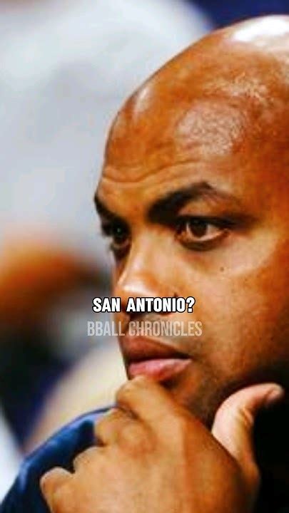 Charles Barkley Hates San Antonio 😂 Nbaontnt Shorts Charlesbarkley Sanantoniospurs Youtube