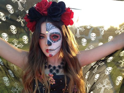 Day Of The Dead Costumes Diy : Day of the Dead Halloween Costume - Día ...