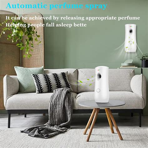 BINEDHEI Dispensador automático de fragancias para pared, ambientador