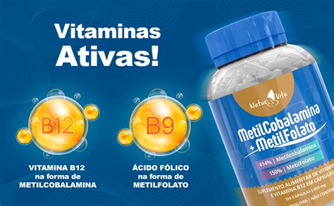 Metilcobalamina Vitamina B Vd Metilfolato Frasco