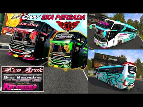 Share Livery Eka Persada Ken Arok Livery Bussid Youtube