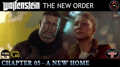 Full Gameplay Wolfenstein The New Order Fergus Timeline Chapter