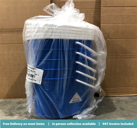 Lucy Robert Scott Professional 15 Litre Mop Bucket Wringer Blue X5