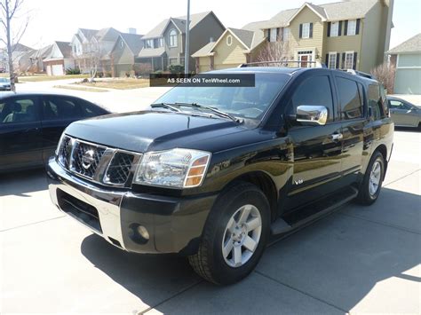 2006 Nissan Armada Le Sport Utility 4 Door 5 6l