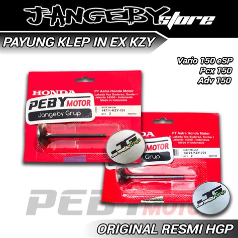 Jual Payung Klep Set Vario Pcx Adv Original Resmi Hgp Jangeby