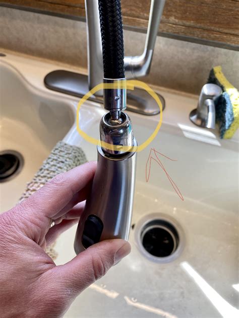 Kitchen Faucet Ball Swivel Joint Can It Be Fixed From Leaking R Fixit