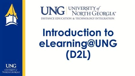 D2L Tutorial Videos - University of North Georgia