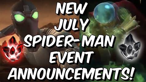 Mysterio Stealth Spider Man And Mega 5 Star Login Calendar Announced Marvel Contest Of