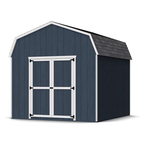 Little Cottage Co. 10x10 Value Gambrel Barn with 6 ft. Sidewalls