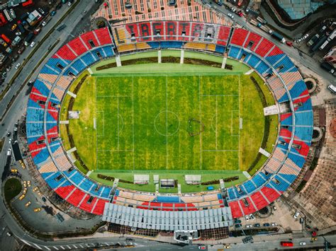 Aerial View of Soccer Field · Free Stock Photo